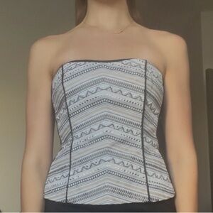 White House Black Market Corset Top